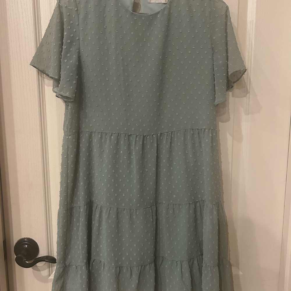 Altar’d State Short Sleeve Lined Dress